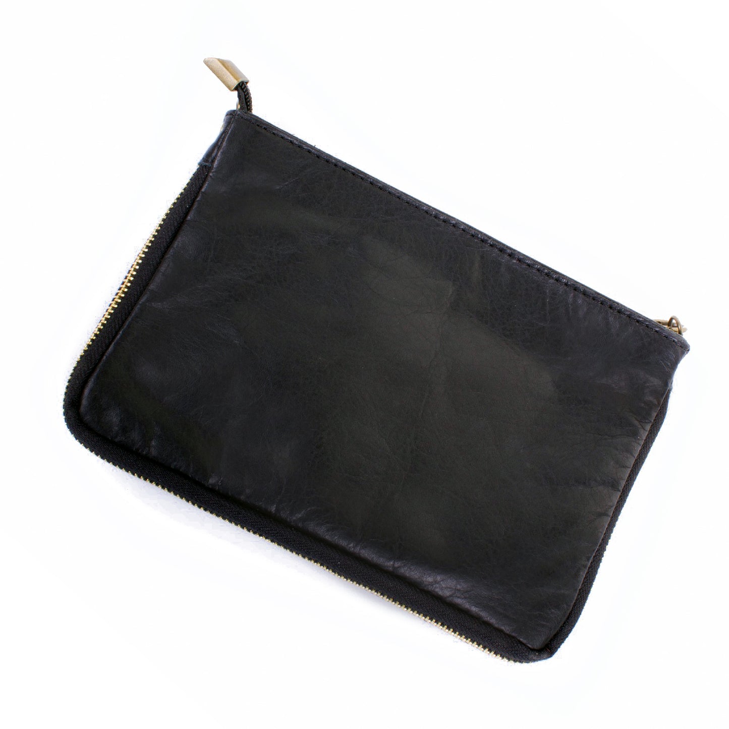 Yellow Real Leather & Cow Hair Clutch Bag - Amilu