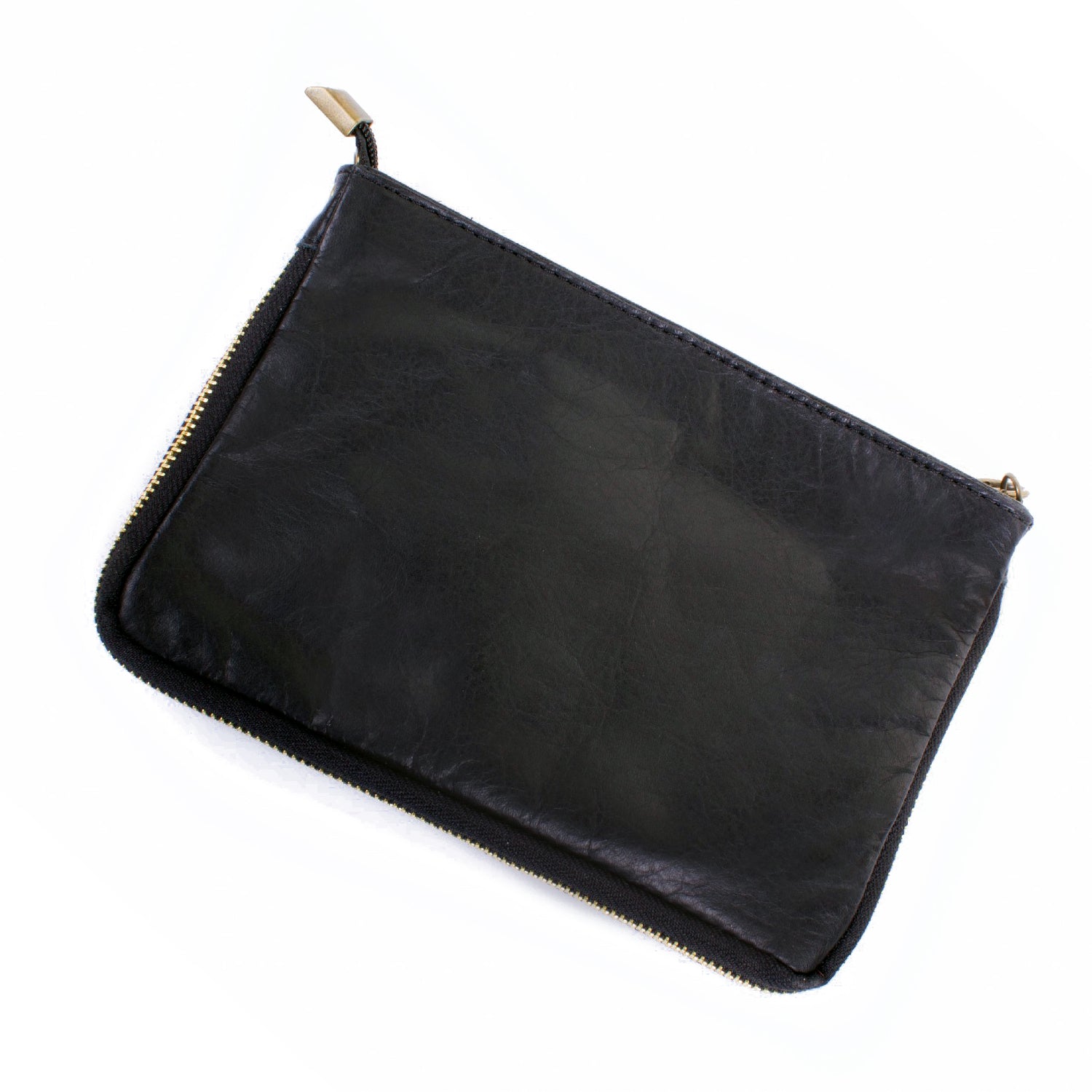 Yellow Real Leather & Cow Hair Clutch Bag - Amilu