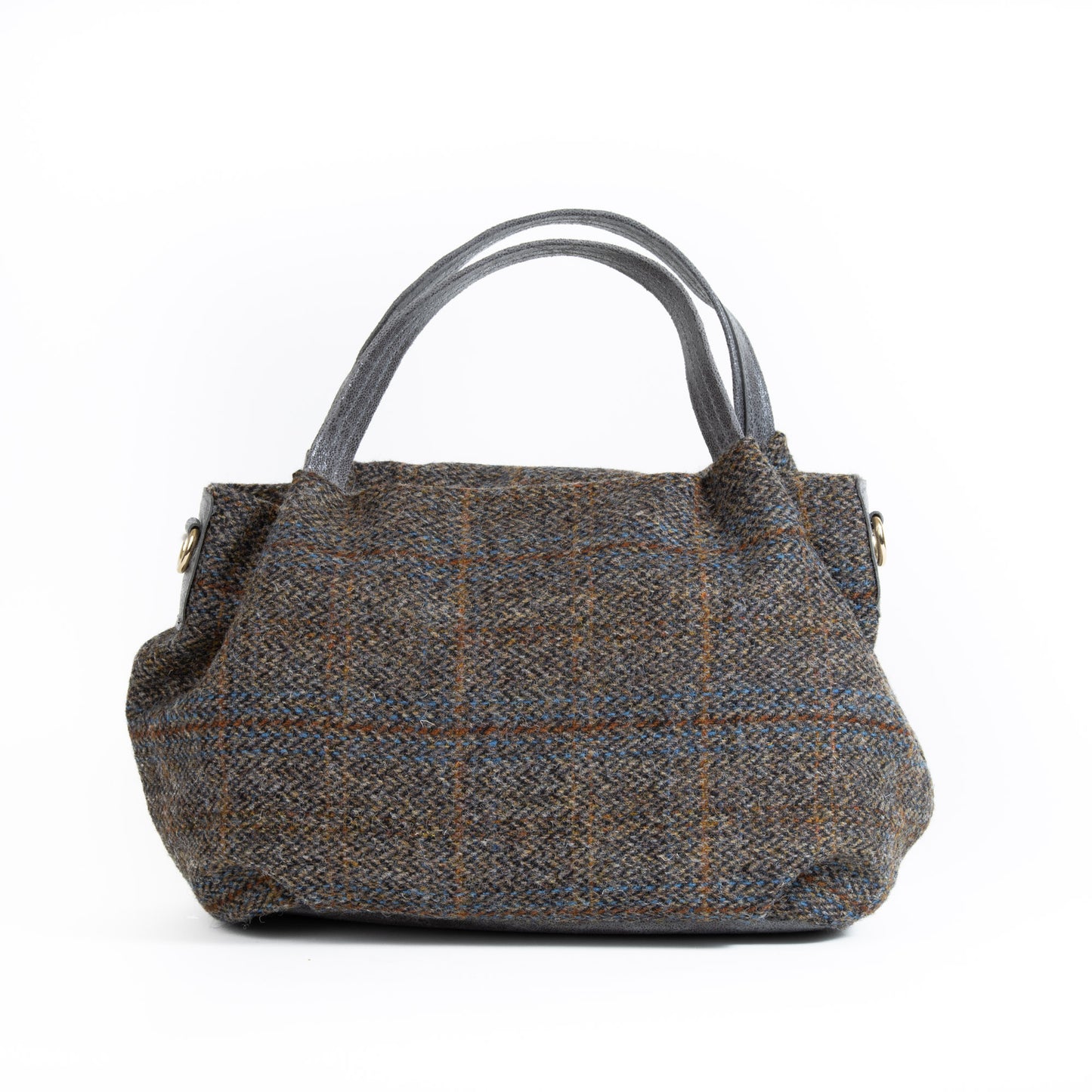 Grey Fergus Harris Tweed Small Tote Bag - Amilu