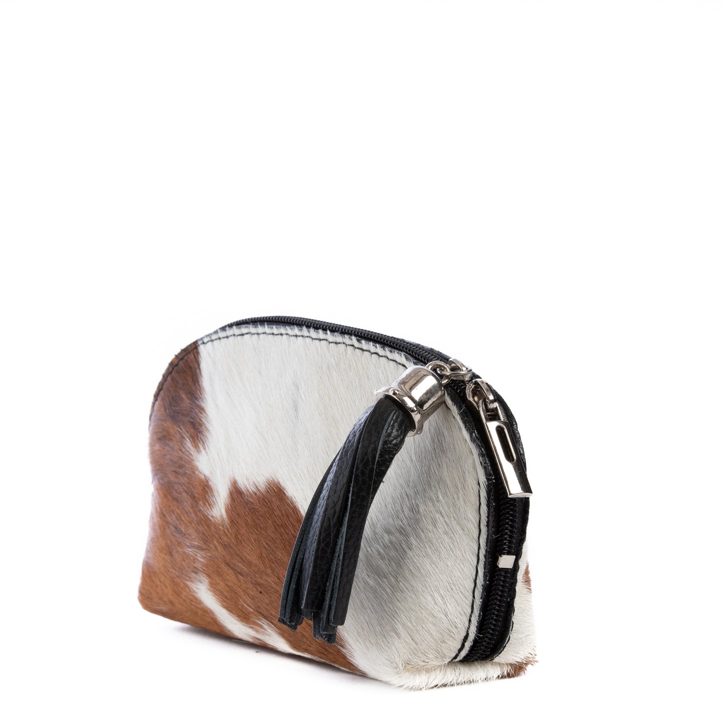Cowhide Real Leather Mini Clutch Pod - Amilu