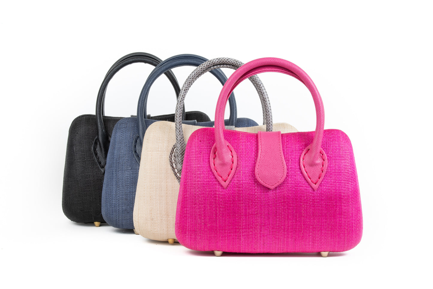Cream Woven Straw Occasion Bag - Amilu