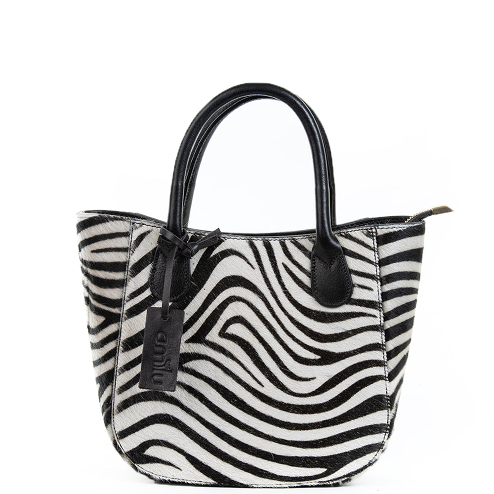 Small Tote - Zebra