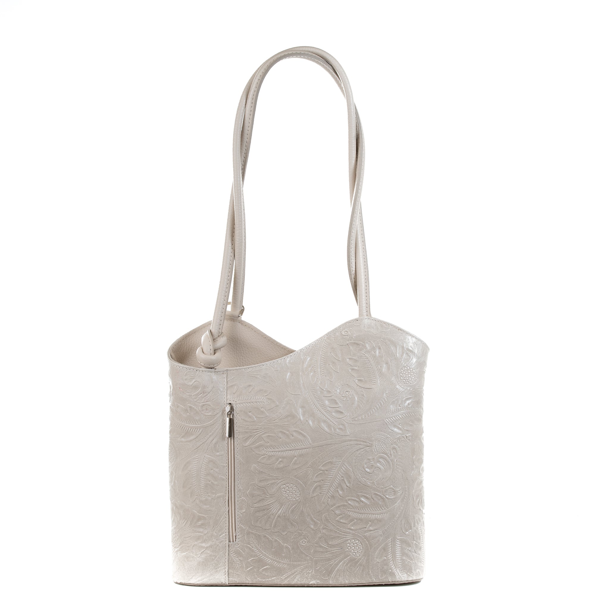 Light grey outlet bag